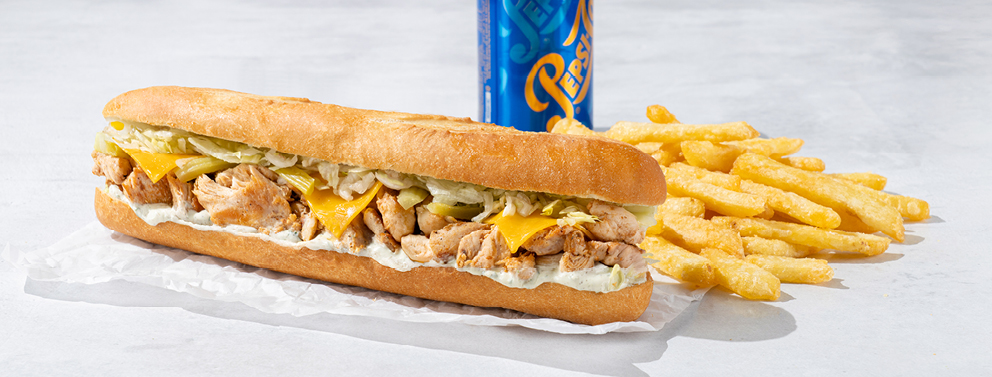 Go Ranch Baguette Value Meal